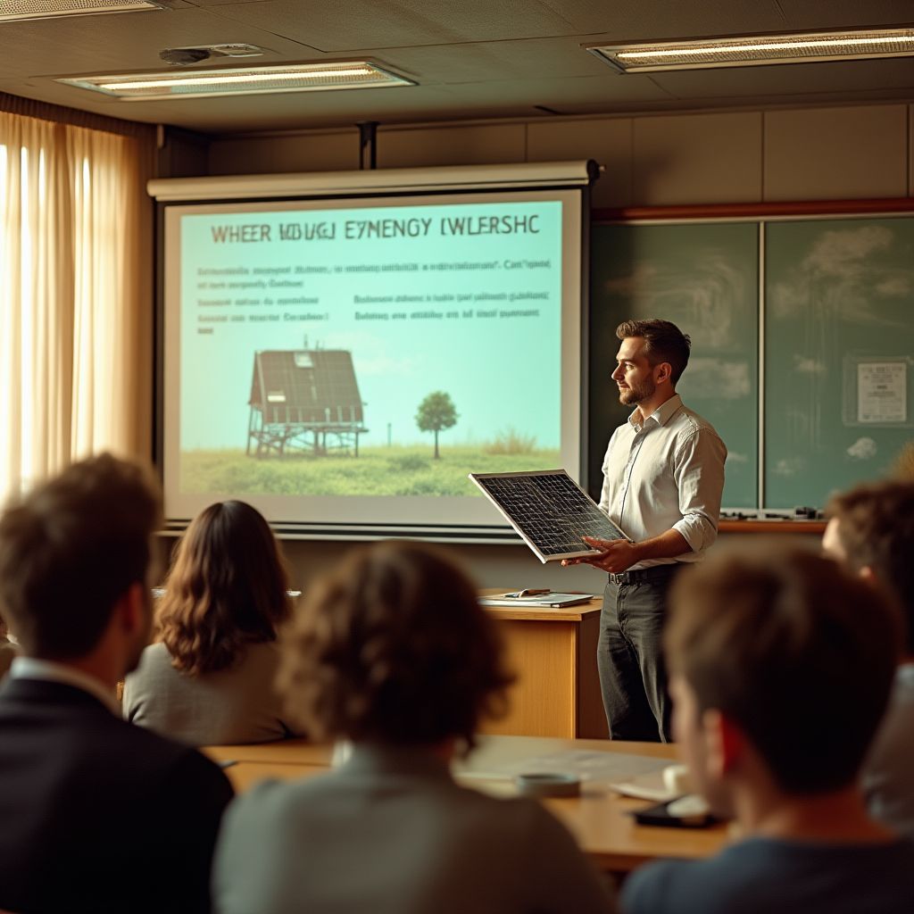 Atelier d'information sur l'énergie solaire