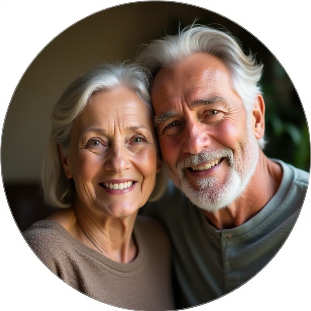 Portrait de Laurent et Marie Petit